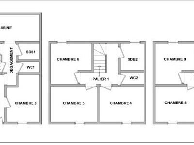 MAISON A VENDRE - MARQUETTE LEZ LILLE - 154 m2 - 415000€
