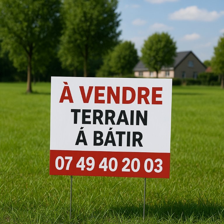 TERRAIN A VENDRE - LAVENTIE - 1000 m2 - 109�000�&euro;