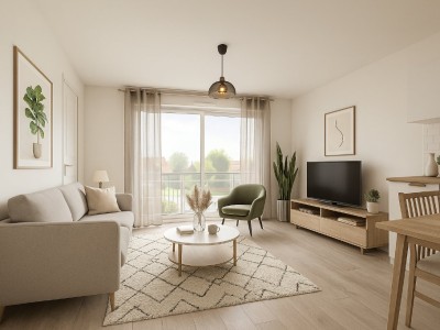 APPARTEMENT T2 A VENDRE - PERENCHIES - 40 m2 - 162500€